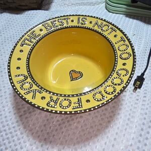 WILLIAMSBURG ARTLAND LARGE SERVING BOWL